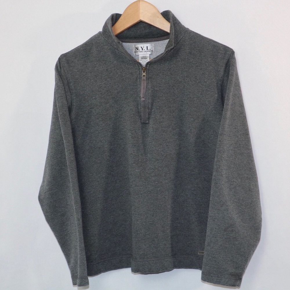 N.Y.L. Half Zip Pull Over Sweater